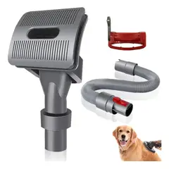HOOPET - Kit Cepillo Mascotas Para Conectar Con Aspiradoras
