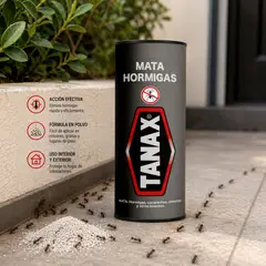TANAX - INSECTICIDA MATA HORMIGAS POLVO 100GRS UN