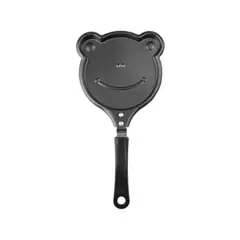 IBILI - Sartén Forma Sonrisa Aluminio Antiadherente 14cm Moka