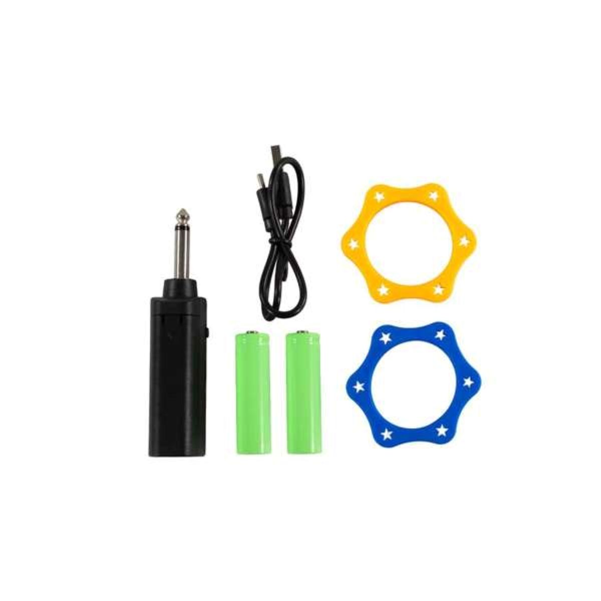 AUDIOPRO - Set 2 Microfonos Vocales Inalambricos Recargables Audiopro AP02116