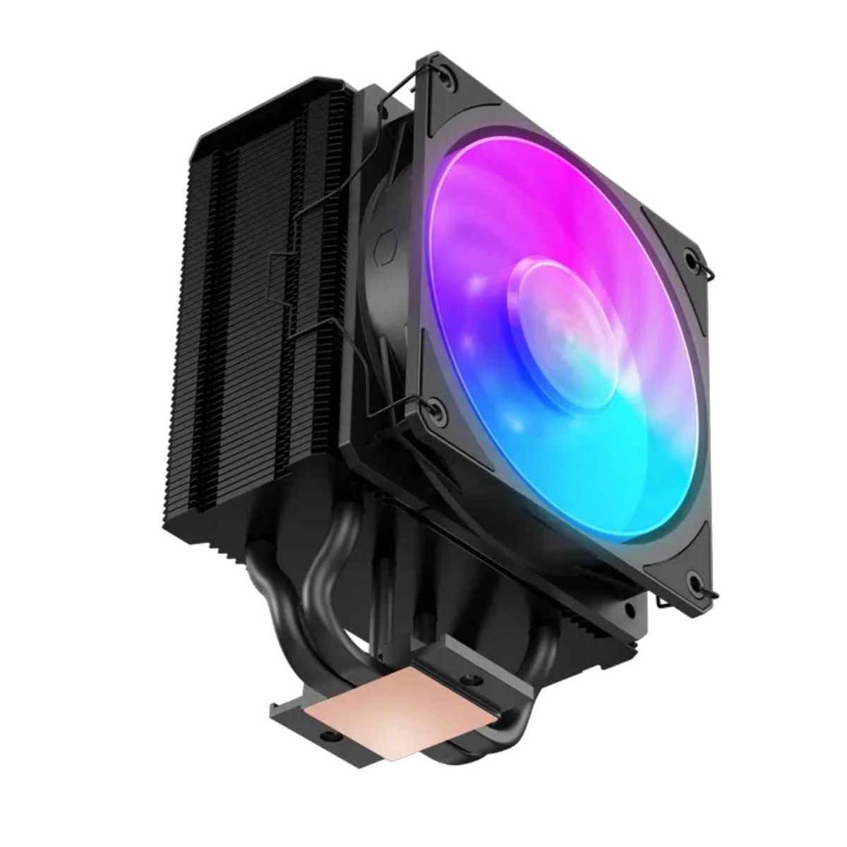 COOLER MASTER - Disipador Cooler Master Hyper 212 3DHP Black ARGB, Negro