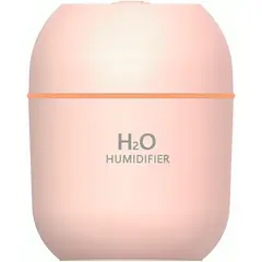 GENERICO - PACK DE 2 humidificador con USB recargable y luz colorida