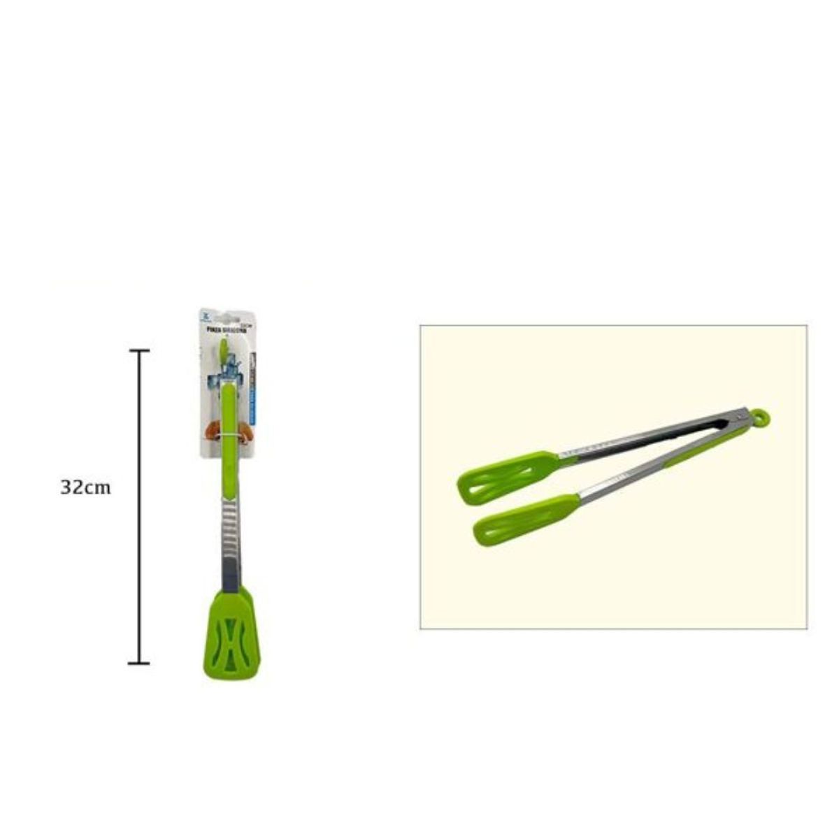 GENERICO - Pinza verde de unos 32cm