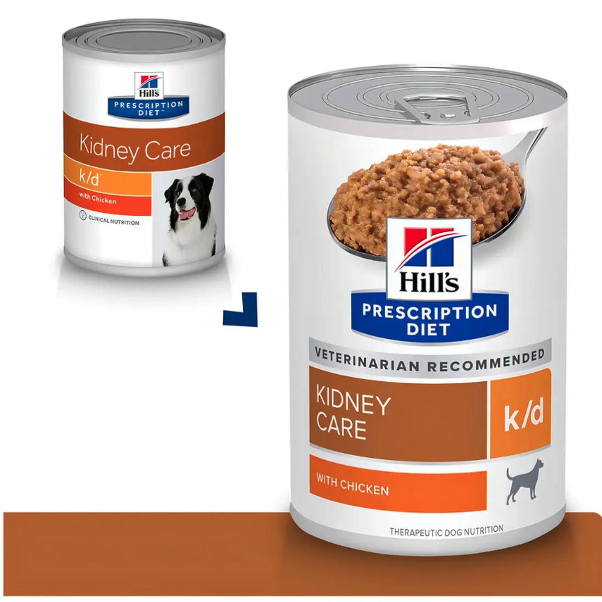 HILLS - 4X Hills Kidney Care K/D Con Pollo Para Perro 370 g