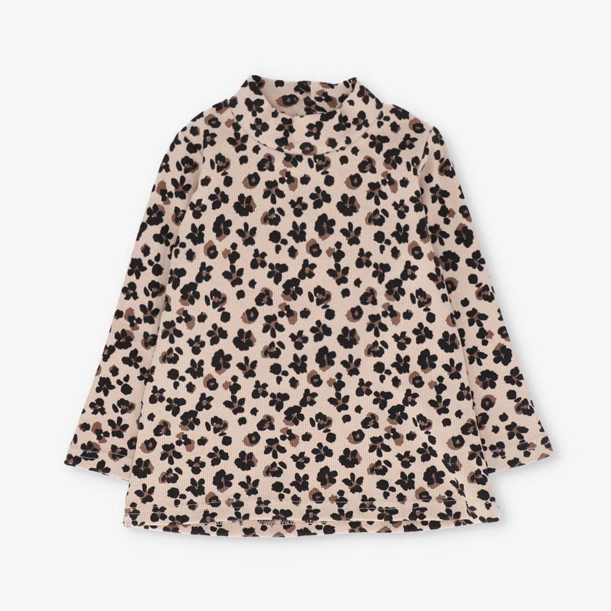 LIMONADA - Polera manga larga niña animal print beige Limonada