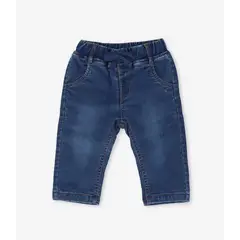 BLACK AND BLUE - Jeans bebé rectos denim azul