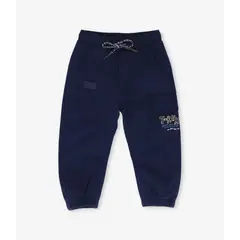 BLACK AND BLUE - Pantalón bebé jogger azul marino