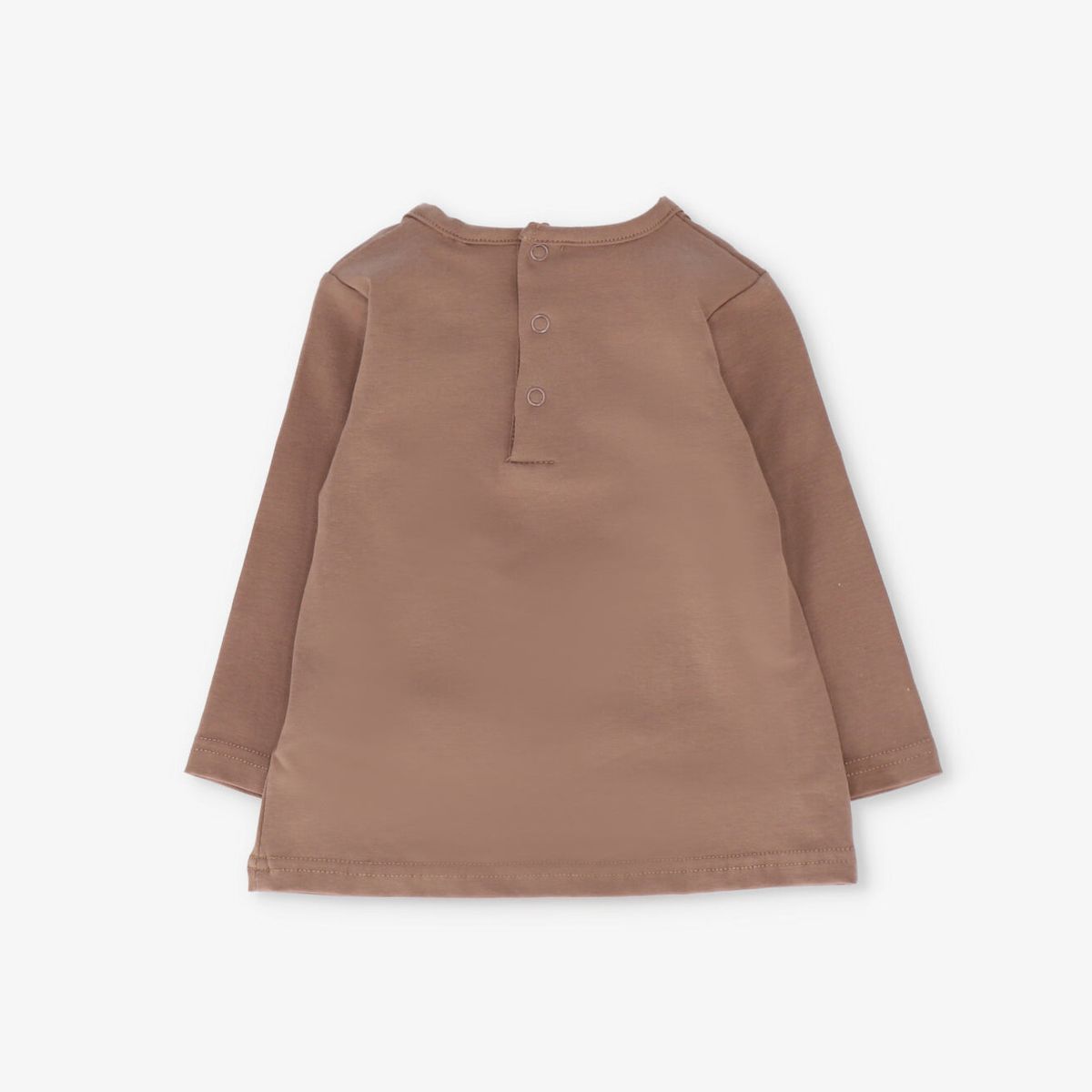 LIMONADA - Polera manga larga bebé con gato camel Limonada