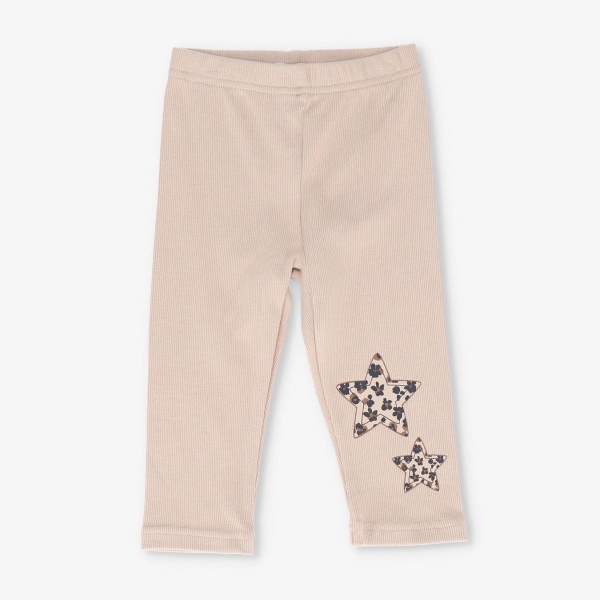 LIMONADA - Calza bebé con estrella animal print beige Limonada