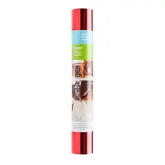 CRICUT - Lámina Adhesiva Metálica 30 X 122 Cm Rojo