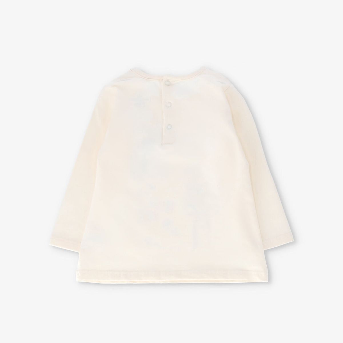 LIMONADA - Polera manga larga bebé con gato crudo Limonada