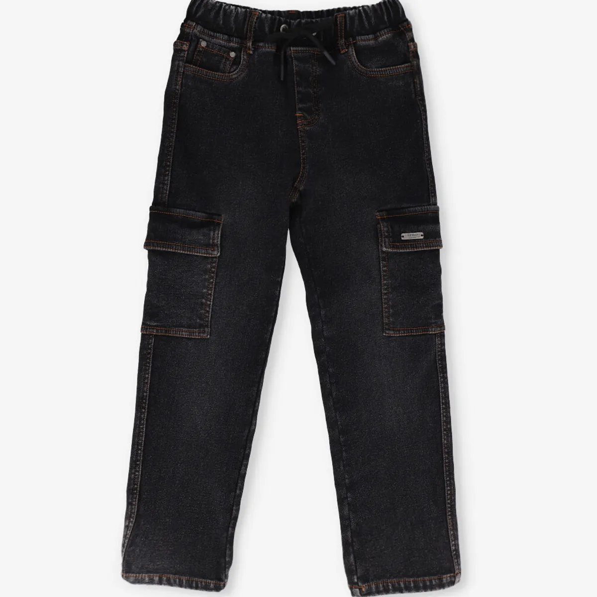 4KIDS - Jeans niño cargo denim gris 4 Kids