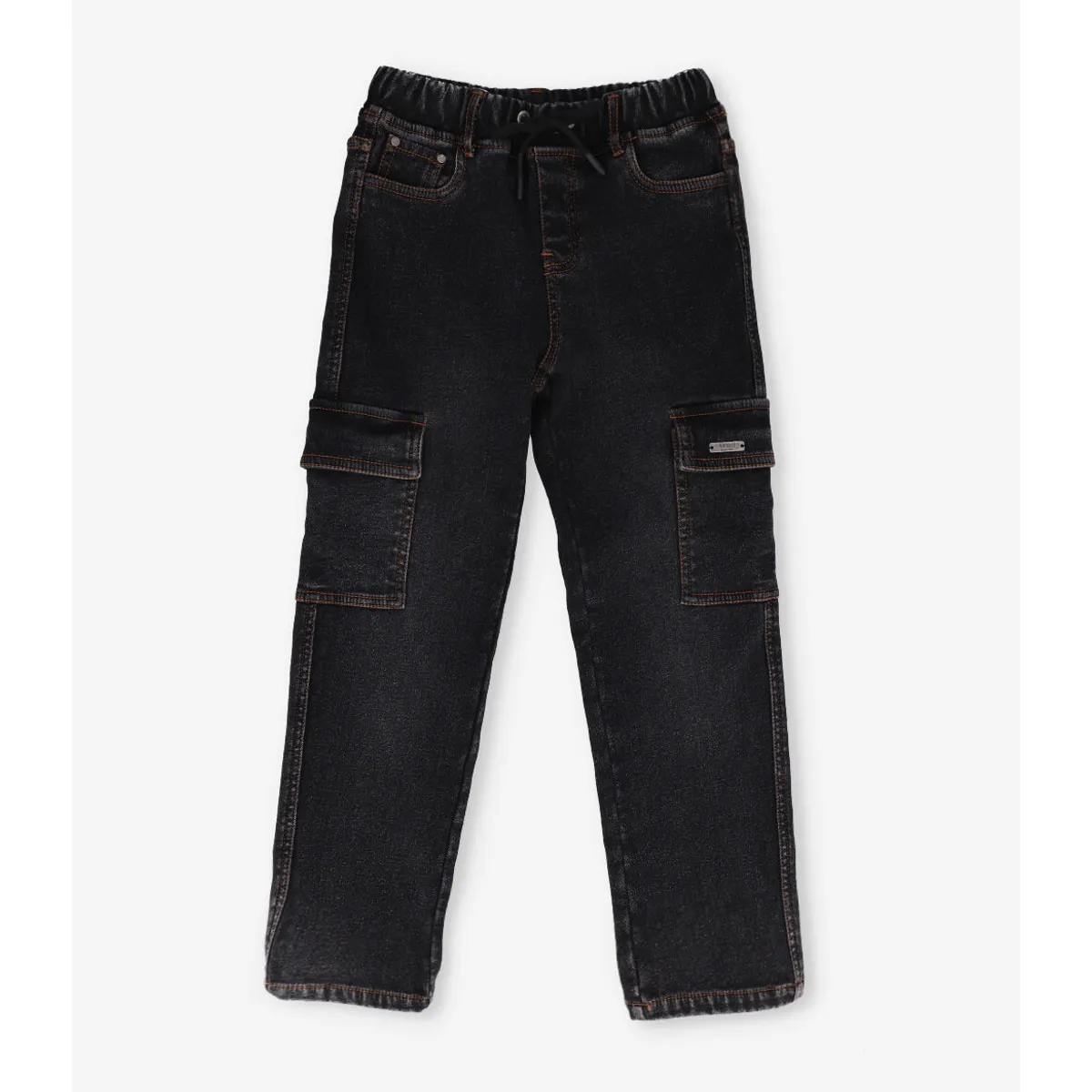4KIDS - Jeans niño cargo denim gris 4 Kids