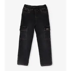4KIDS - Jeans niño cargo denim gris 4 Kids