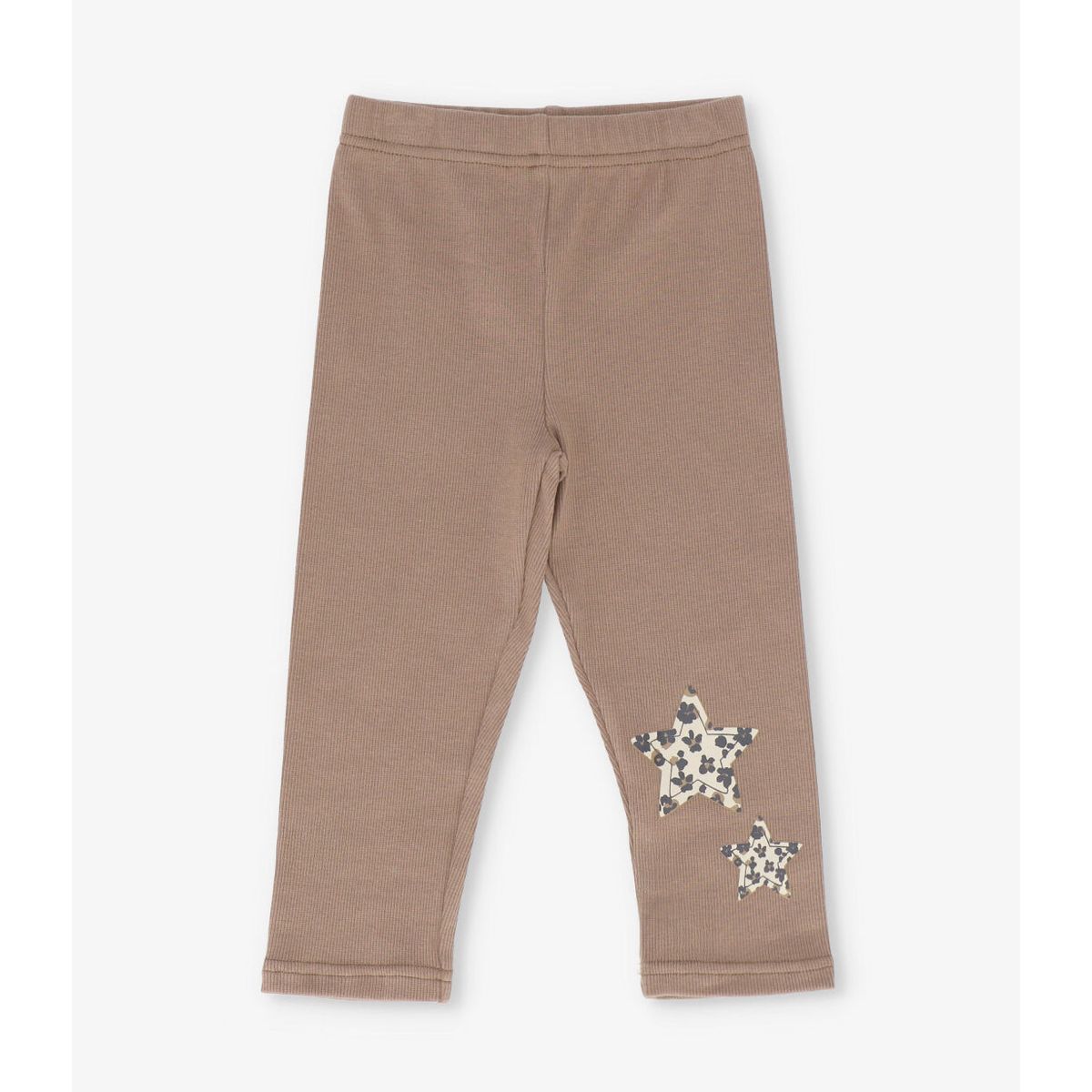 LIMONADA - Calza niña con estrella animal print camel Limonada