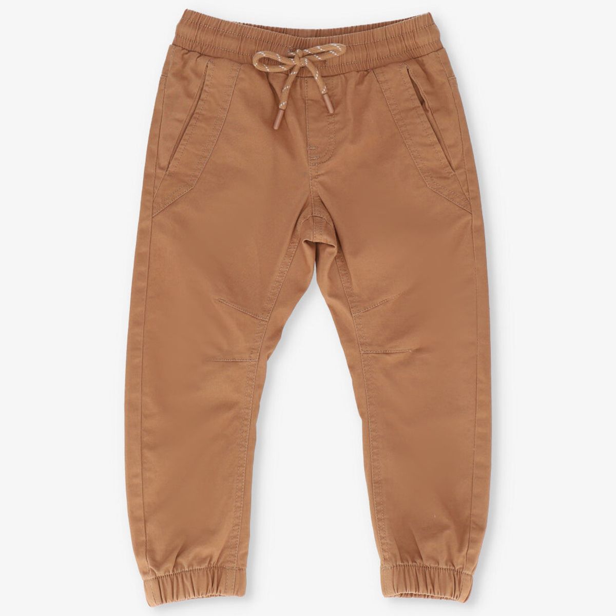 BLACK AND BLUE - Pantalón niño jogger camel Black and blue
