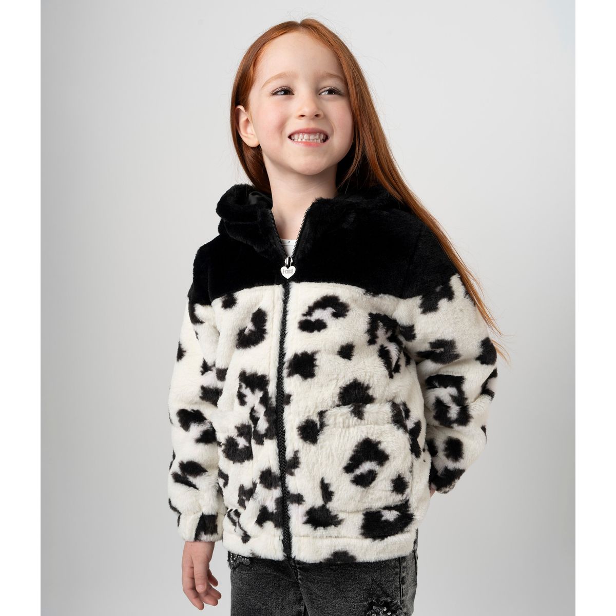 4KIDS - Chaqueta niña chiporro negro 4 Kids