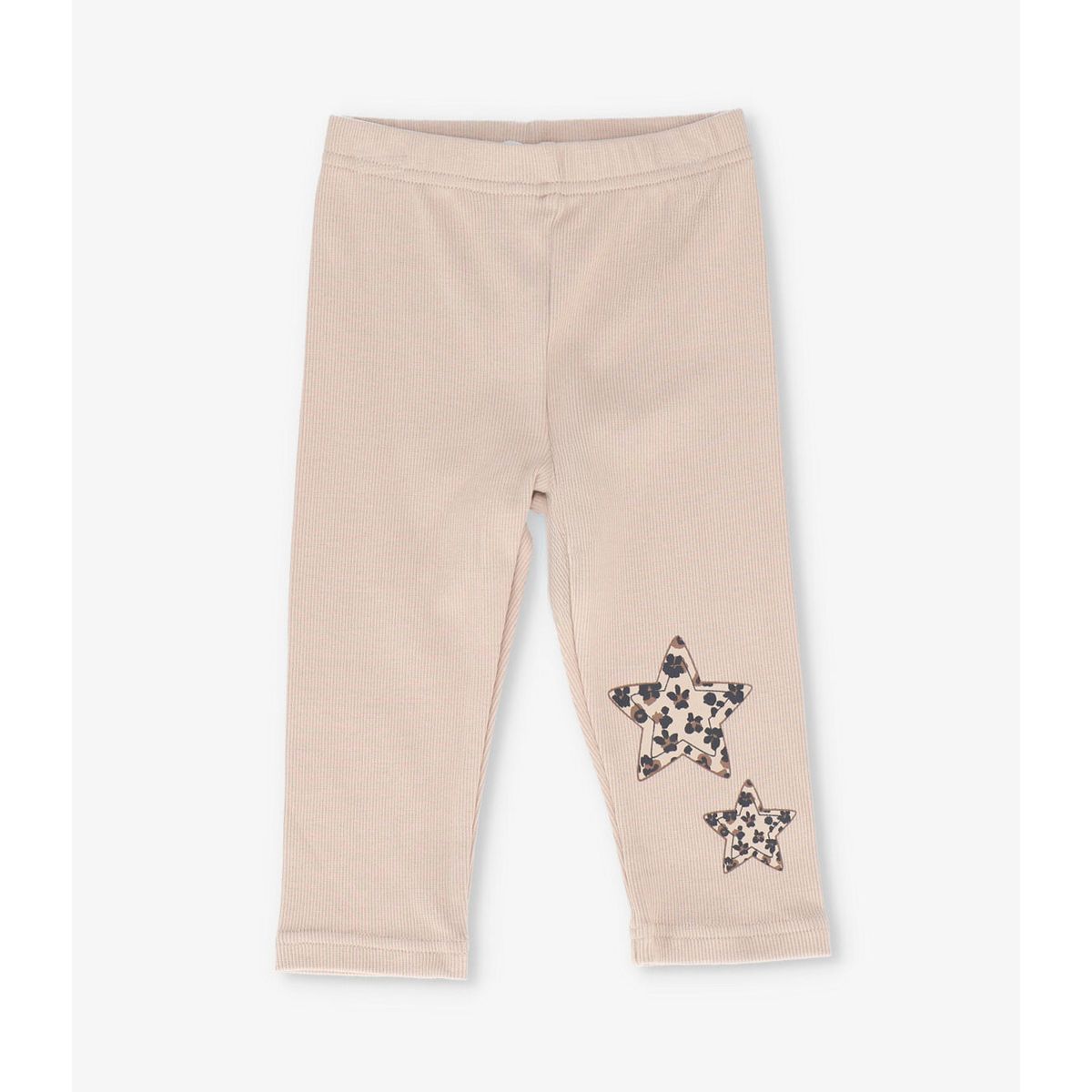 LIMONADA - Calza niña con estrella animal print beige Limonada