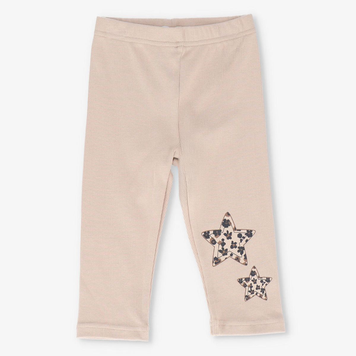 LIMONADA - Calza niña con estrella animal print beige Limonada