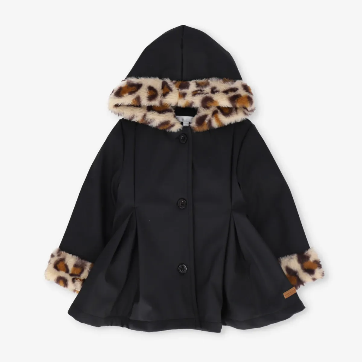 LIMONADA - Chaqueta niña animal print negro Limonada