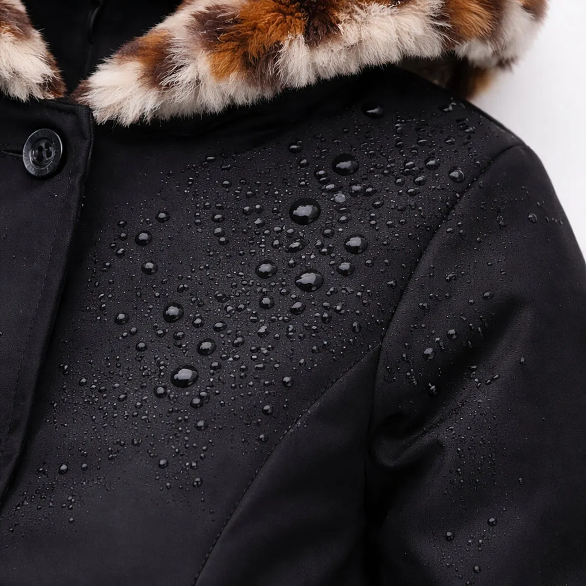 LIMONADA - Chaqueta niña animal print negro Limonada
