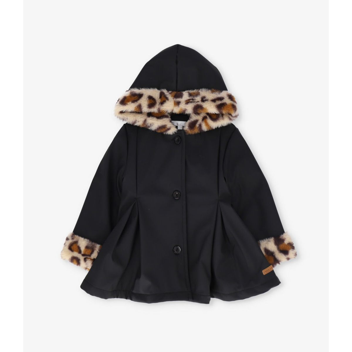 LIMONADA - Chaqueta niña animal print negro Limonada