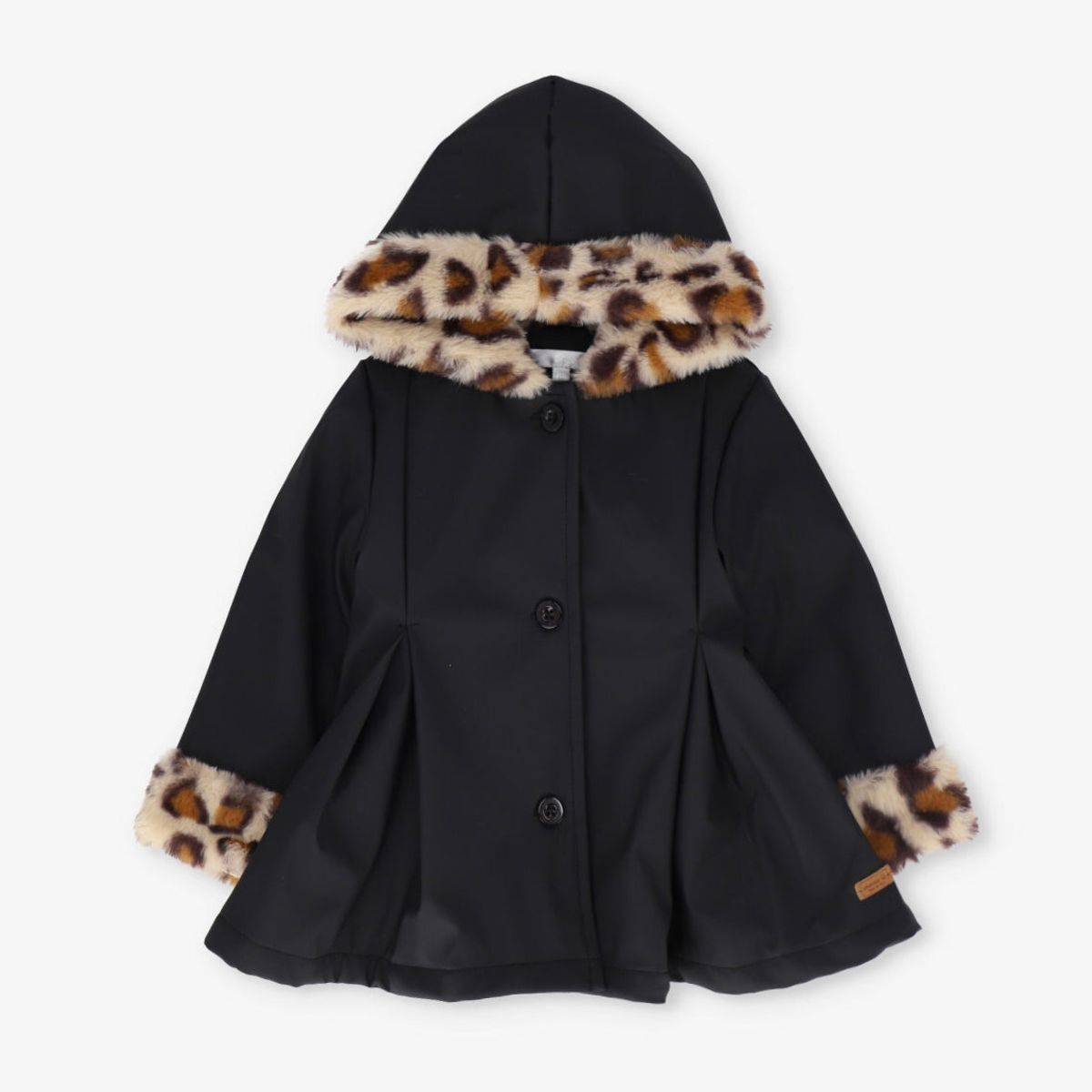 LIMONADA - Chaqueta niña animal print negro Limonada