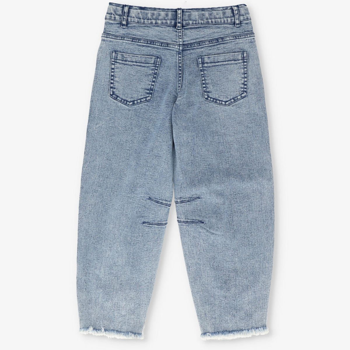 LIMONADA - Jeans niña balloon con brillos denim azul Limonada