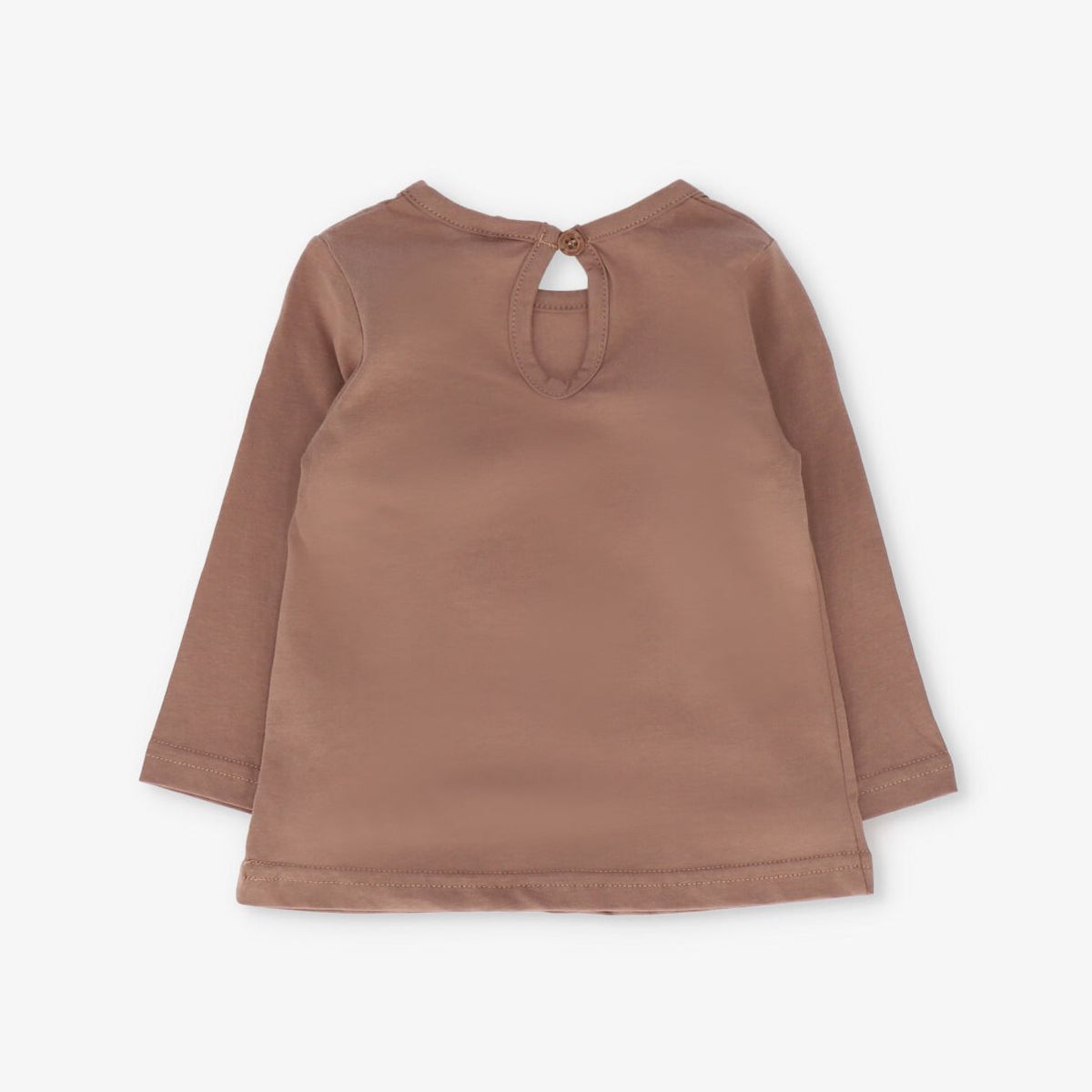 LIMONADA - Polera manga larga bebé con estrella camel Limonada
