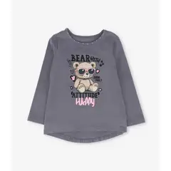 4KIDS - Polera manga larga niña happy marengo 4 Kids