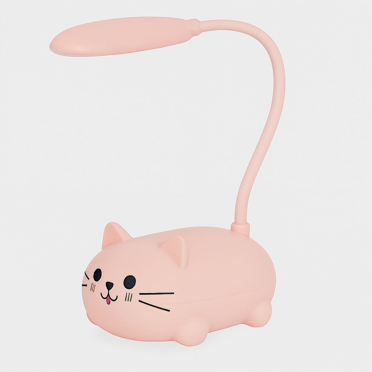 OEM - Lampara Recargable Gato Cute Para Velador Escritorio Niños
