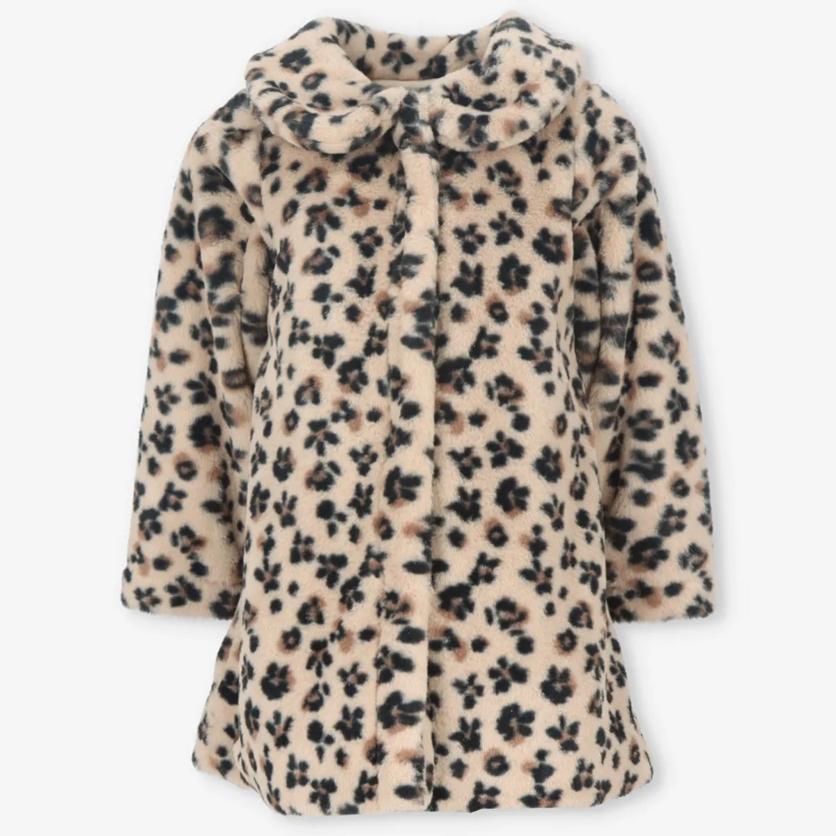 LIMONADA - Vestido niña diseño animal print beige Limonada