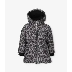 4KIDS - Parka bebé corazones negro 4 Kids