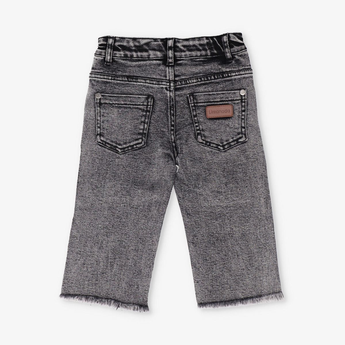 LIMONADA - Jeans bebé con lazos negro Limonada