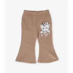 LIMONADA - Calza bebé con gatito camel