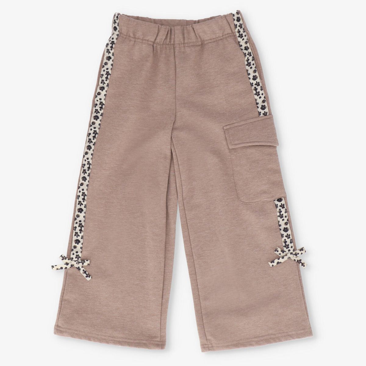 LIMONADA - Pantalón buzo niña cargo camel Limonada