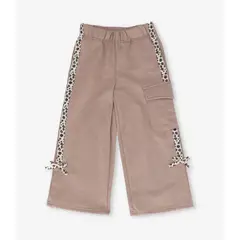 LIMONADA - Pantalón buzo niña cargo camel