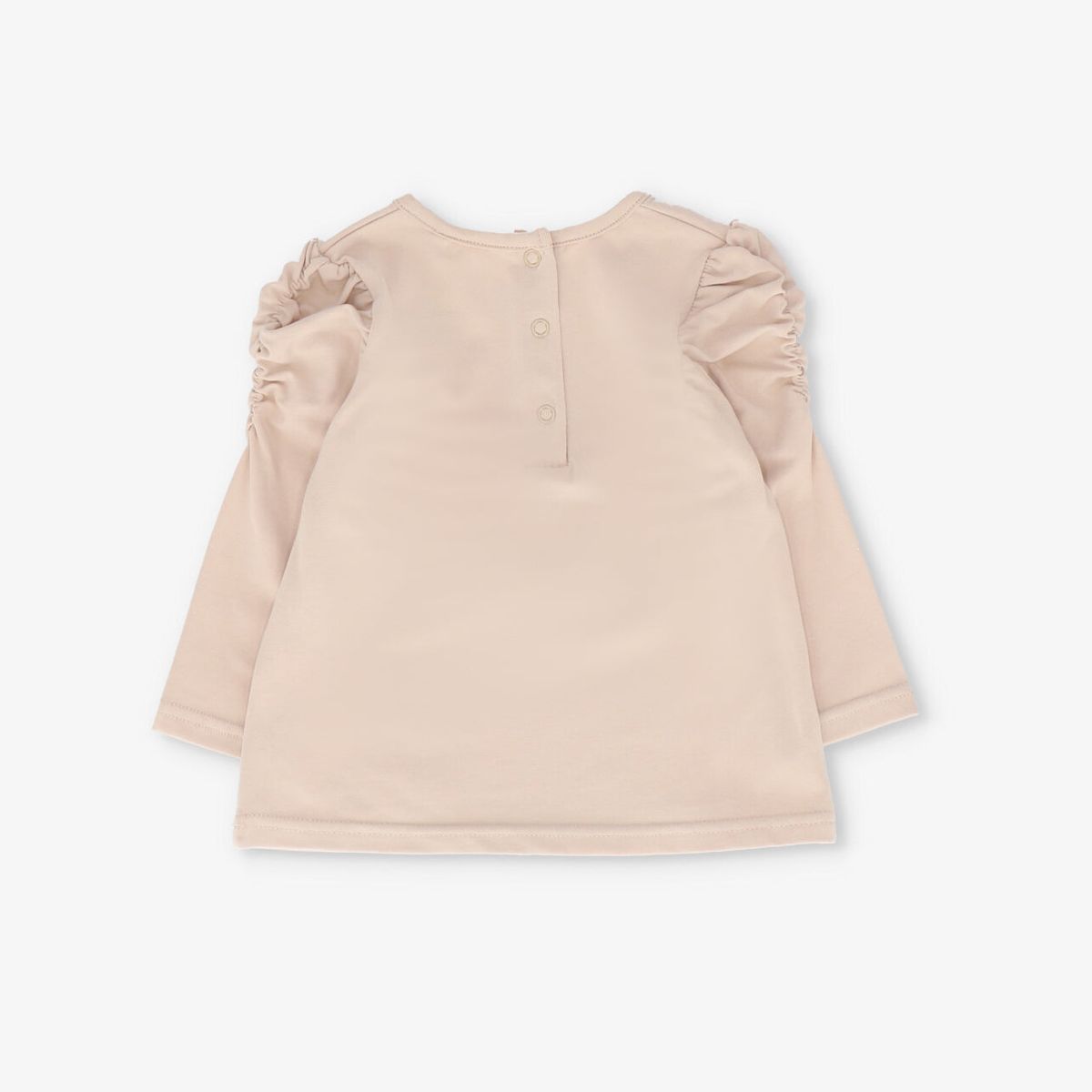 LIMONADA - Polera manga larga bebé con gatito beige Limonada