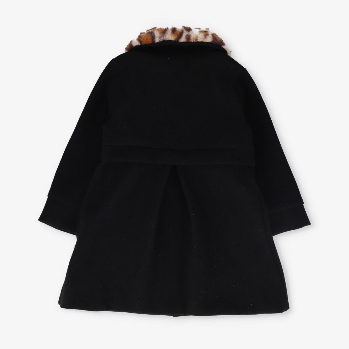 LIMONADA - Abrigo niña animal print negro Limonada