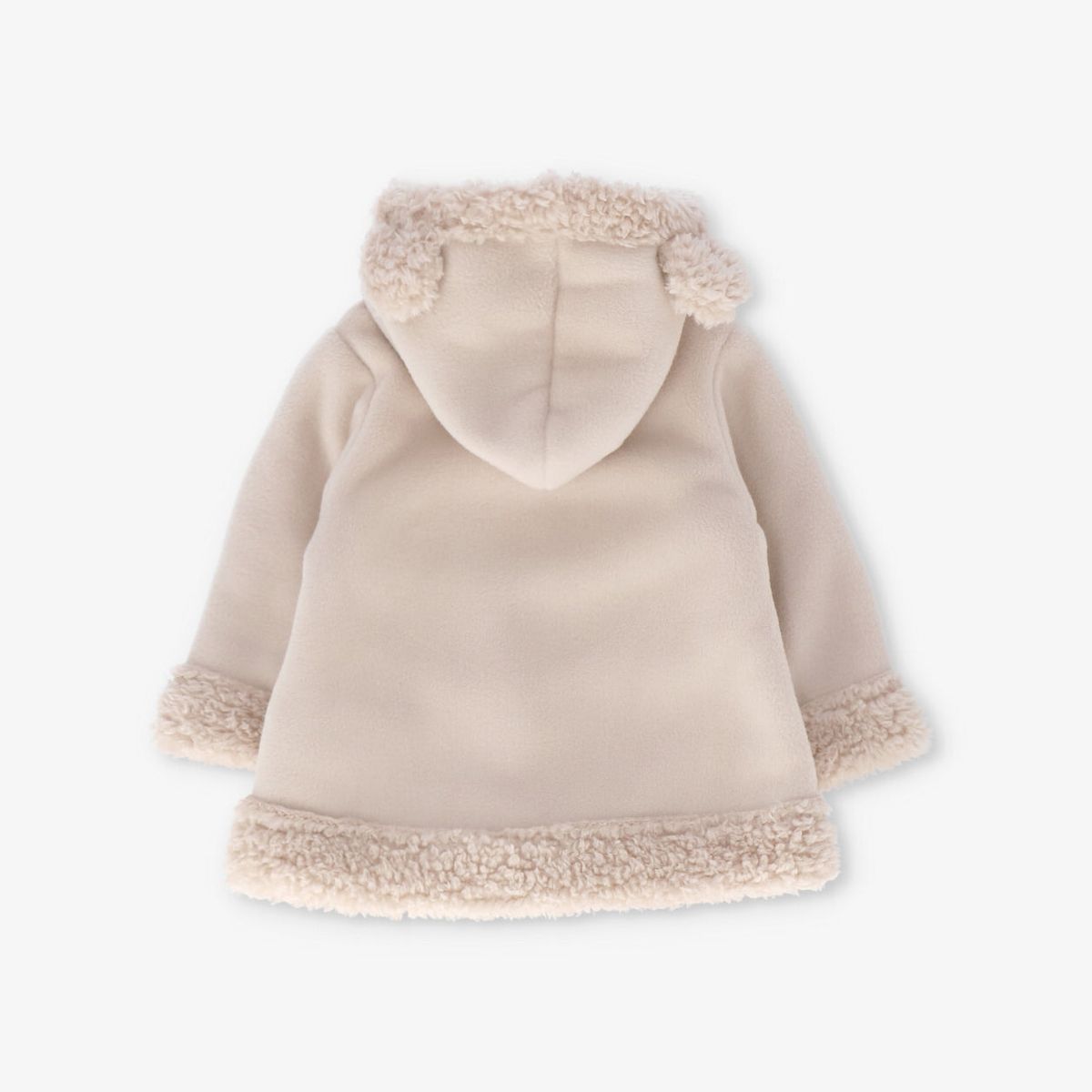 LIMONADA - Chaqueta recién nacida con gatos beige Limonada