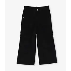 4KIDS - Pantalón niña cargo negro 4 Kids