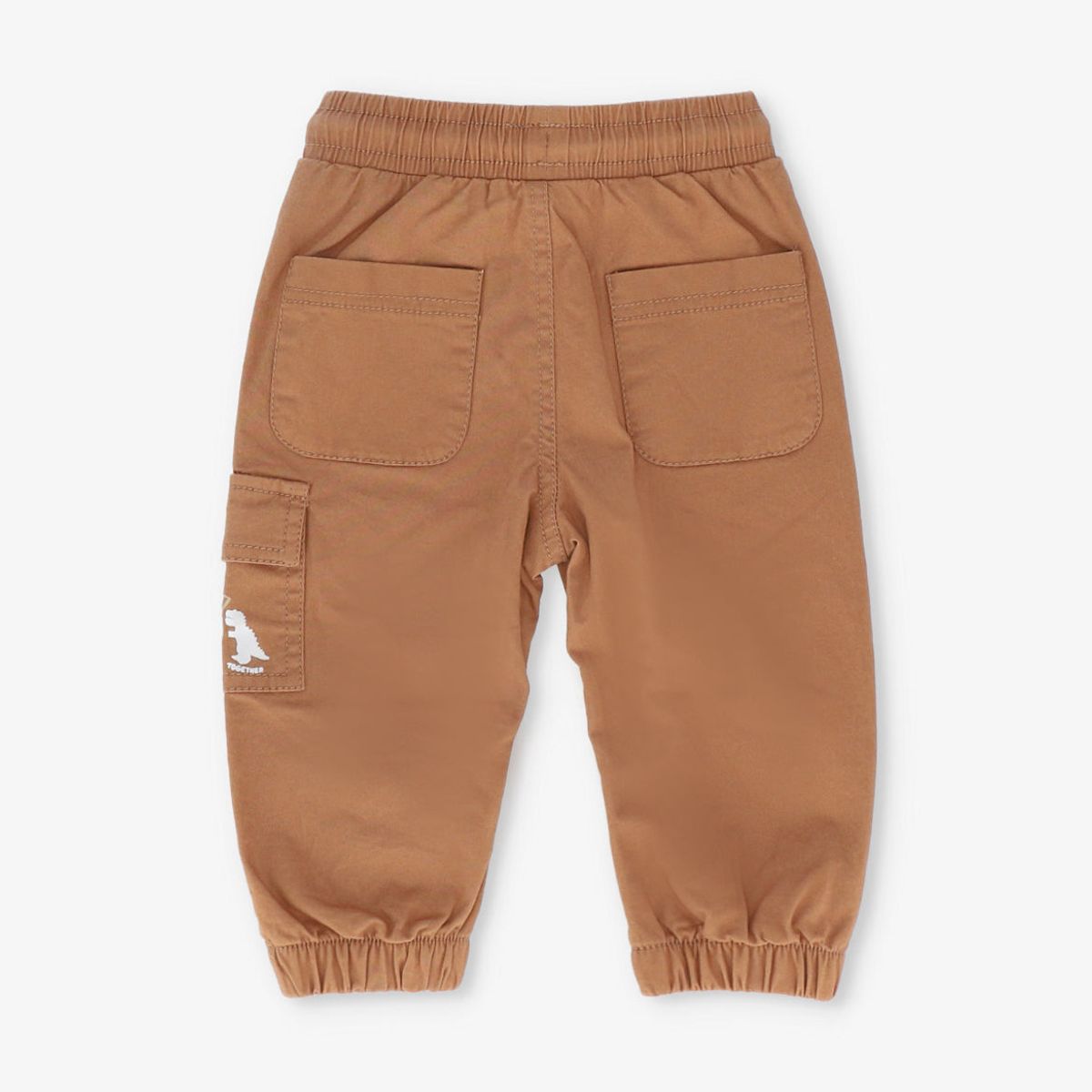 BLACK AND BLUE - Pantalón bebé jogger camel Black and blue
