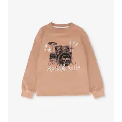4KIDS - Polera manga larga niño rock & roll camel 4 Kids