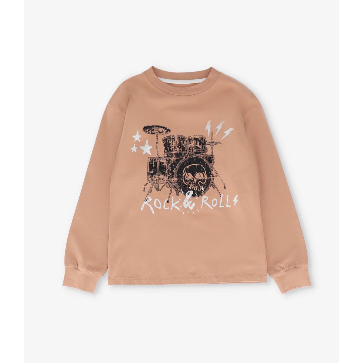 4KIDS - Polera manga larga niño rock & roll camel 4 Kids