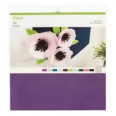 CRICUT - Set Fieltro Rain Spring (10 Hojas)