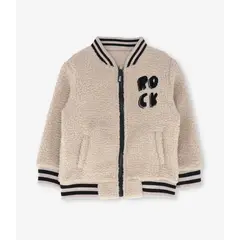 4KIDS - Chaqueta niño bomber beige 4 Kids