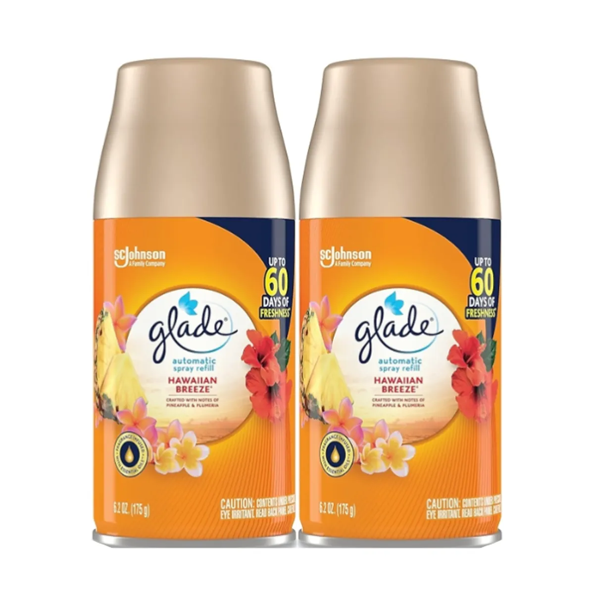 GLADE - Pack Repuesto Desodorante Automático Glade Hawaiian Breeze 270 ml
