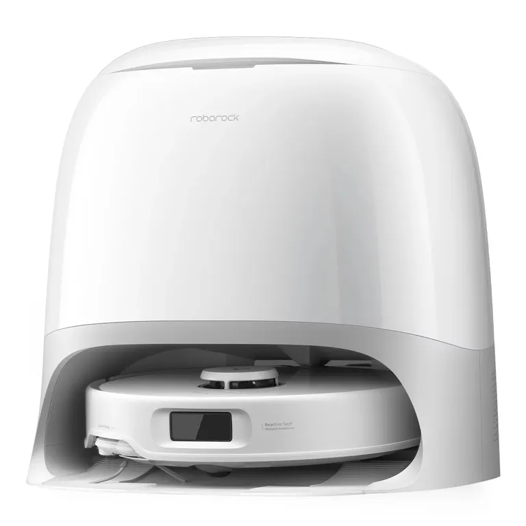 JONR Aspiradora Inteligente Roborock Qrevo Curv 5A1 18500 Pa 220v – Blanco