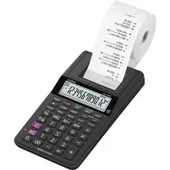 CASIO - Calculadoras de impresión Mini impresora HR-8RC-BK