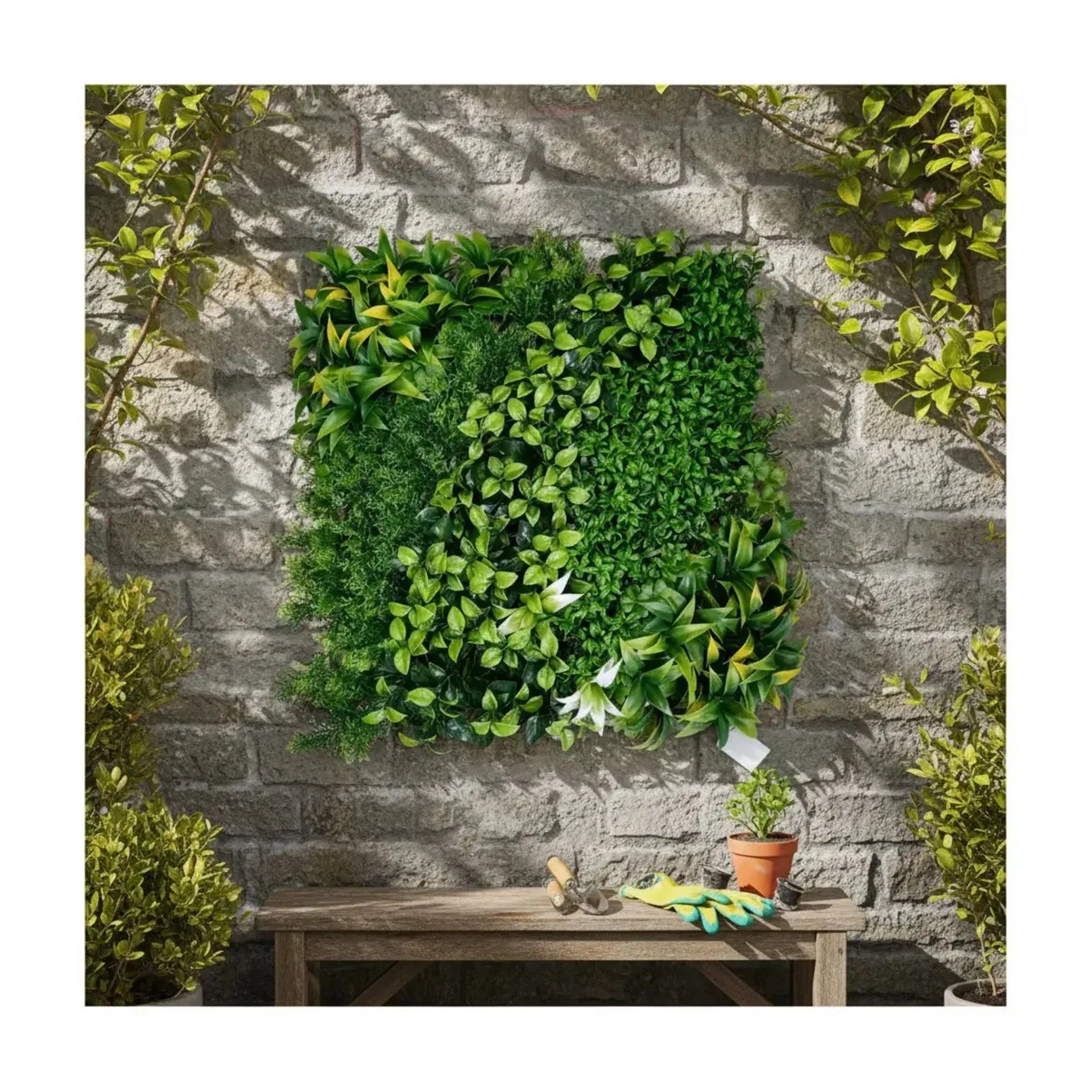 GENERICO - Palmeta Decorativa Panel 50x50cm
